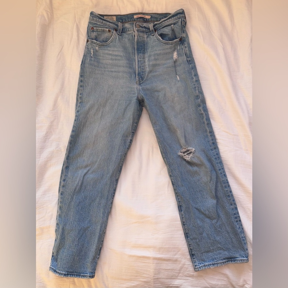 Levi's Ribcage Straight Ankle Jeans